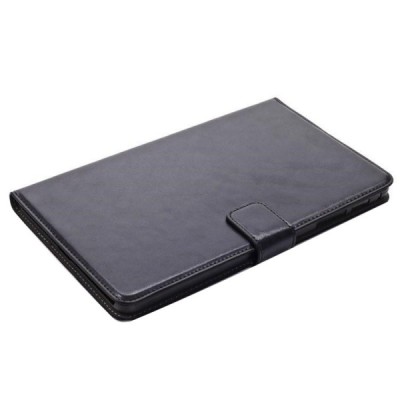 Galaxy Tab S 8.4 (T705, T700) „Crazy Horse“ atvēramais ādas melns maciņš (maks) / Vacins.lv