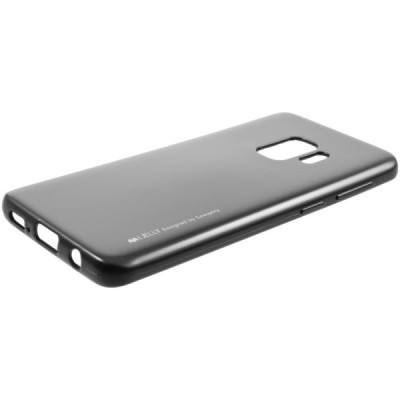Samsung Galaxy S9 (G960) Mercury твердый силиконовый чехол (TPU) - чёрный | Vacins.lv