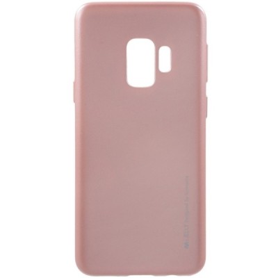 Samsung Galaxy S9 (G960) Mercury gaiši rozs cieta silikona (TPU) apvalks / vacins.lv