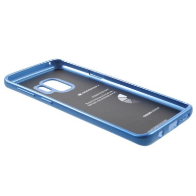 Samsung Galaxy S9 (G960) Mercury zils cieta silikona (TPU) apvalks / vacins.lv
