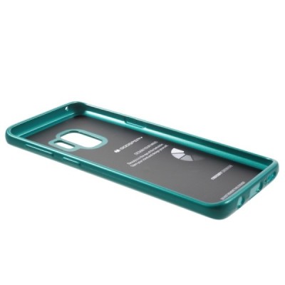 Samsung Galaxy S9 (G960) Mercury zaļš cieta silikona (TPU) apvalks / Vacins.lv