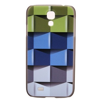 Bullet Samsung Galaxy S4 i9505, i9500 cieta silikona futrālis - Cubes (Kubi) / Vacins.lv