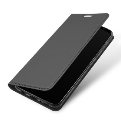 „Dux Ducis“ Skin серии Samsung Galaxy S9 (G960) чёрный кожаный чехол-книжка | Vacins.lv
