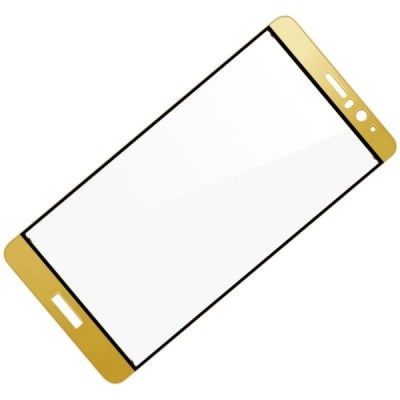 Huawei Mate 9 „3D Rewan“ 9H Tempered Glass усиленная защита, золотое защитное стекло с полным покрытием толщиной 0,26 мм | Vacin