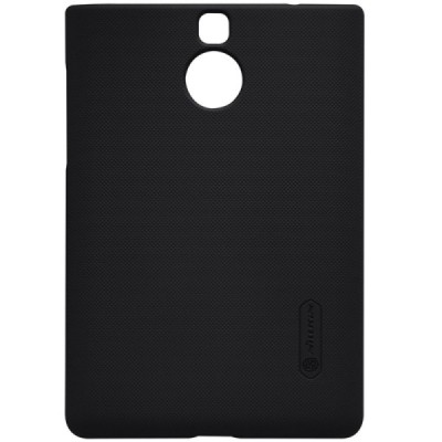 BlackBerry Passport Nillkin Frosted Shield melns plastmasas apvalks + ekrāna aizsargplēve / Vacins.lv