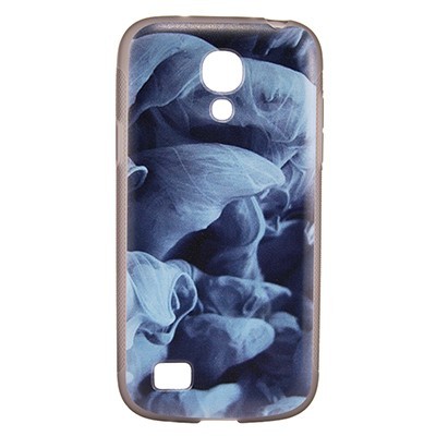 „Bullet“ Samsung Galaxy S4 mini i9195, i9190 kieto silikono TPU dėklas - Blue Smoke (mėlynas dūmas) / Priedai.lt