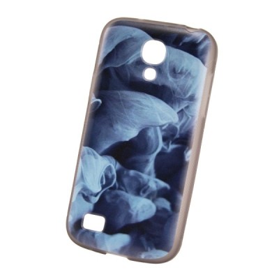 „Bullet“ Samsung Galaxy S4 mini i9195, i9190 kieto silikono TPU dėklas - Blue Smoke (mėlynas dūmas) / Priedai.lt