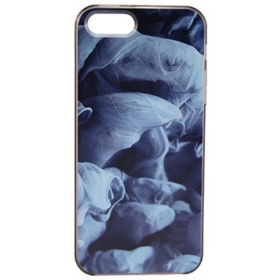 „Bullet“ Apple iPhone 5, 5S cieta silikona apvalks - Blue Smoke (Zils Dūms) / Vacins.lv