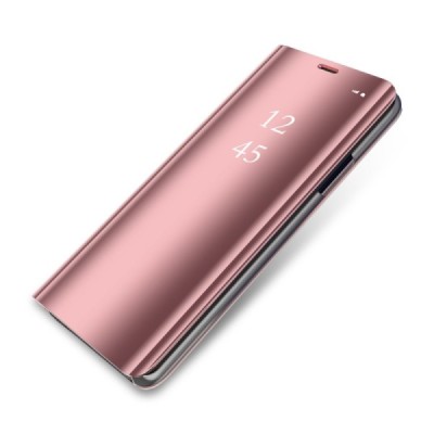 Samsung Galaxy S9+ (G965) открываемый розовый пластиковый чехол-книжка | Vacins.lv