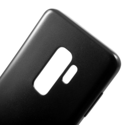 Samsung Galaxy S9+ (G965) Mercury твердый силиконовый чехол (TPU) - чёрный | Vacins.lv