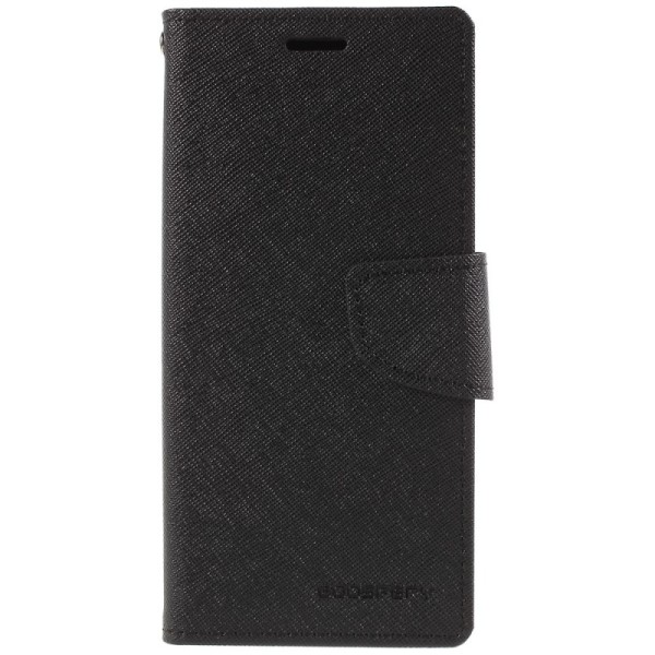 Чехол-книжка „Mercury“ Fancy – чёрный (Galaxy S9)