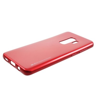 Samsung Galaxy S9+ (G965) Mercury твердый силиконовый чехол (TPU) - красный | Vacins.lv