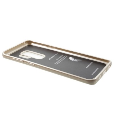 Samsung Galaxy S9+ (G965) Mercury твердый силиконовый чехол (TPU) - золотой | Vacins.lv