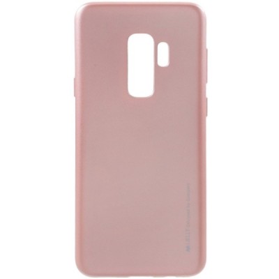 Samsung Galaxy S9+ (G965) Mercury твердый силиконовый чехол (TPU) - светло-розовый | Vacins.lv