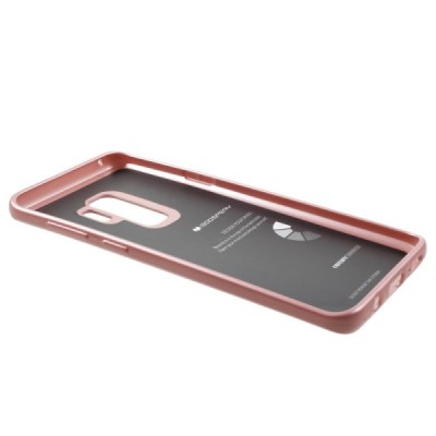 Samsung Galaxy S9+ (G965) Mercury твердый силиконовый чехол (TPU) - светло-розовый | Vacins.lv