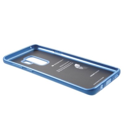 Samsung Galaxy S9+ (G965) Mercury твердый силиконовый чехол (TPU) - синий | Vacins.lv