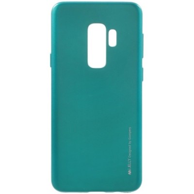 Samsung Galaxy S9+ (G965) Mercury твердый силиконовый чехол (TPU) - зелёный | Vacins.lv
