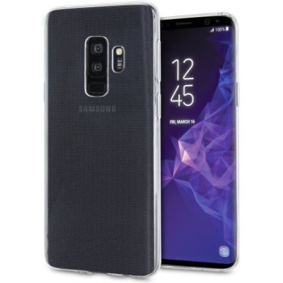 Samsung Galaxy S9+ (G965) самый тонкий в мире чехол из прозрачного твердого силикона TPU | Vacins.lv