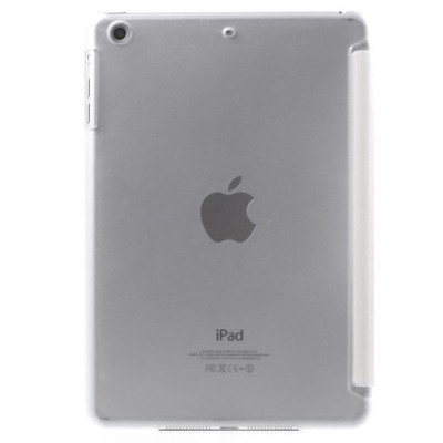 Apple iPad Mini 1 / 2 / 3 ''Telsda'' откидной белый кожаный чехол-книжка | Vacins.lv