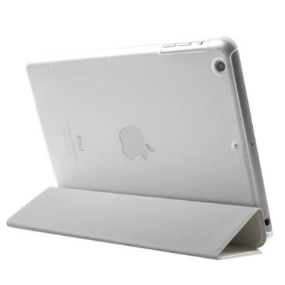 Apple iPad Mini 1 / 2 / 3 ''Telsda'' откидной белый кожаный чехол-книжка | Vacins.lv