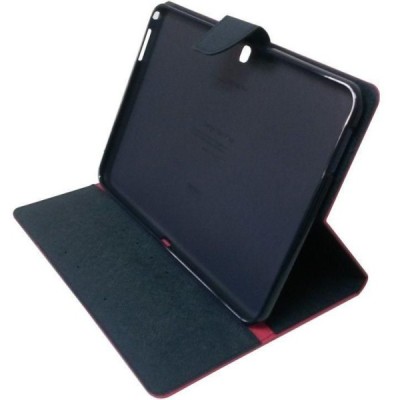 „Mercury“ Fancy Samsung Galaxy Tab 4 10.1 (T535, T530) откидной розовый кожаный чехол-книжка | Vacins.lv