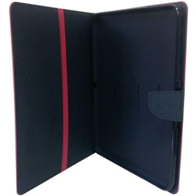 „Mercury“ Fancy Samsung Galaxy Tab 4 10.1 (T535, T530) откидной розовый кожаный чехол-книжка | Vacins.lv
