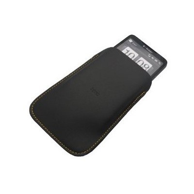 Universāla HTC melna ieliktņa ādas - futrālis / Vacins.lv