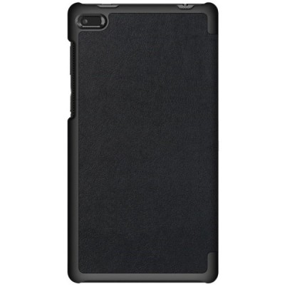Lenovo Tab 4 7" Essential (7304F) atvēramais melns maciņš / Vacins.lv