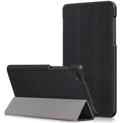 Lenovo Tab 4 7" Essential (7304F) atvēramais melns maciņš / Vacins.lv