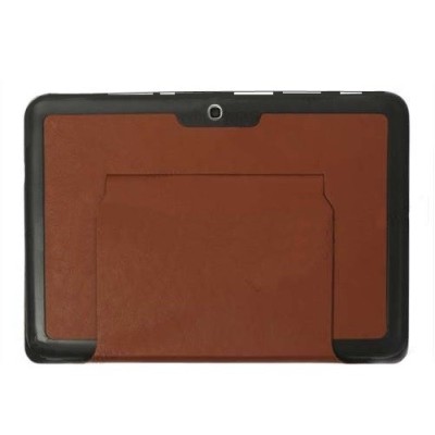 Samsung Galaxy Tab 2 10.1 P5100 (P5110) „Anymode“ откидной коричневый кожаный чехол-книжка | Vacins.lv