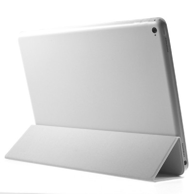Apple iPad Pro 12.9" smart case откидной песочный кожаный чехол-книжка | Vacins.lv