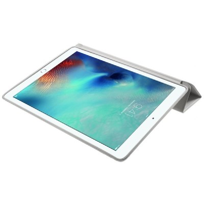 Apple iPad Pro 12.9" smart case откидной песочный кожаный чехол-книжка | Vacins.lv