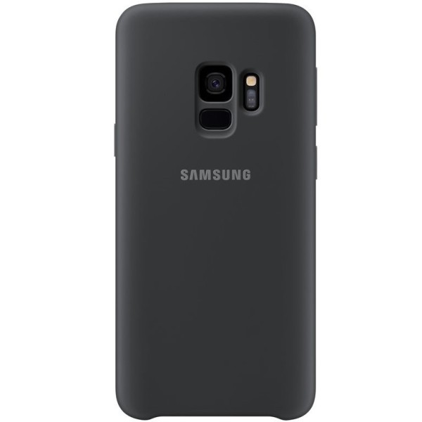 „Samsung“ Silicone Cover чехол – чёрный (Galaxy S9)