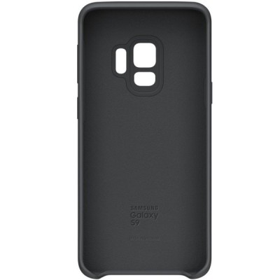 Samsung Galaxy S9 (G960) „Samsung“ Silicone Cover твердый силиконовый чехол чёрного цвета | Vacins.lv