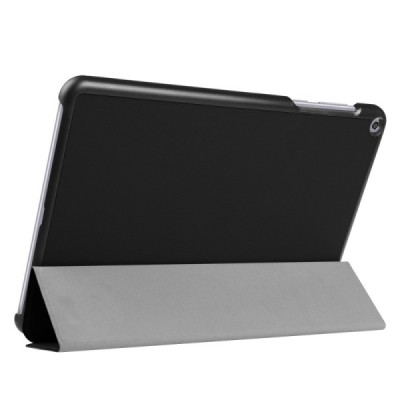 Asus ZenPad Z10 (ZT500KL) и ZenPad 10 3S (Z500KL) чёрный кожаный чехол-книжка (складной) | Vacins.lv