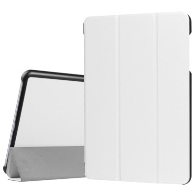 Asus ZenPad Z10 (ZT500KL) и ZenPad 10 3S (Z500KL) белый кожаный чехол-книжка (складной) | Vacins.lv
