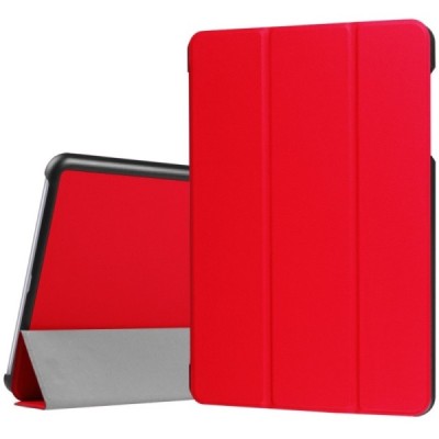 Asus ZenPad Z10 (ZT500KL) ir ZenPad 10 3S (Z500KL) красный кожаный чехол-книжка (складной) | Vacins.lv