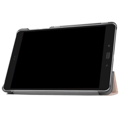 Asus ZenPad Z10 (ZT500KL) и ZenPad 10 3S (Z500KL) золотой кожаный чехол-книжка (складной) | Vacins.lv