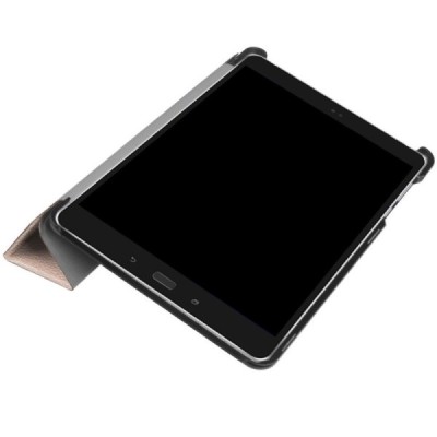 Asus ZenPad Z10 (ZT500KL) и ZenPad 10 3S (Z500KL) золотой кожаный чехол-книжка (складной) | Vacins.lv
