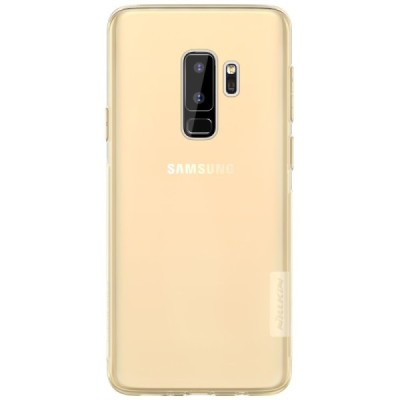 Samsung Galaxy S9+ (G965) Nillkin Nature тонкий прозрачный, коричневый силиконовый чехол (TPU) | Vacins.lv
