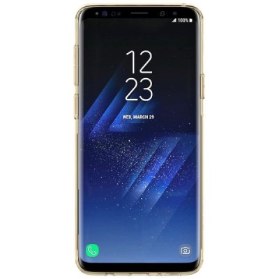 Samsung Galaxy S9+ (G965) Nillkin Nature тонкий прозрачный, коричневый силиконовый чехол (TPU) | Vacins.lv