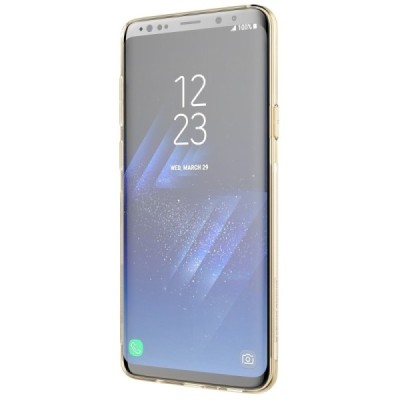 Samsung Galaxy S9+ (G965) Nillkin Nature тонкий прозрачный, коричневый силиконовый чехол (TPU) | Vacins.lv