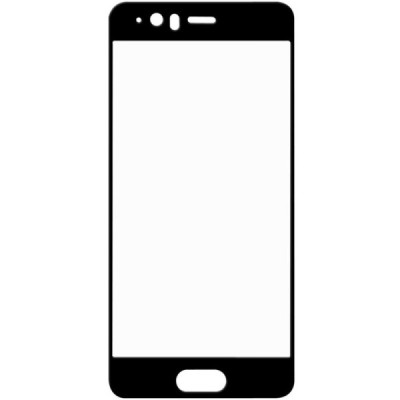 Huawei P10 „Hat-Prince“ 9H Tempered Glass усиленная защита, чёрное защитное стекло с полным покрытием толщиной 0,26 мм | Vacins.