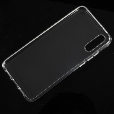 Huawei P20 твердый силиконовый (TPU) чехол прозрачный | Vacins.lv