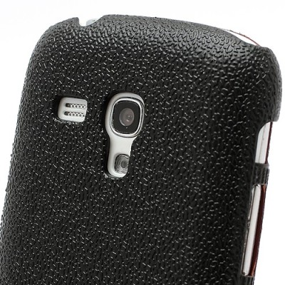 „Zozzle“ atverčiamas odinis Samsung Galaxy S3 mini i8190 dėklas (dėkliukas) / Priedai.lt