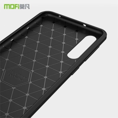 Huawei P20 Pro „Mofi“ твердый силиконовый чехол (TPU) - черный | Vacins.lv