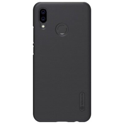 Nillkin Frosted Shield Huawei P20 Lite (Nova 3e) черный пластиковый чехол | Vacins.lv