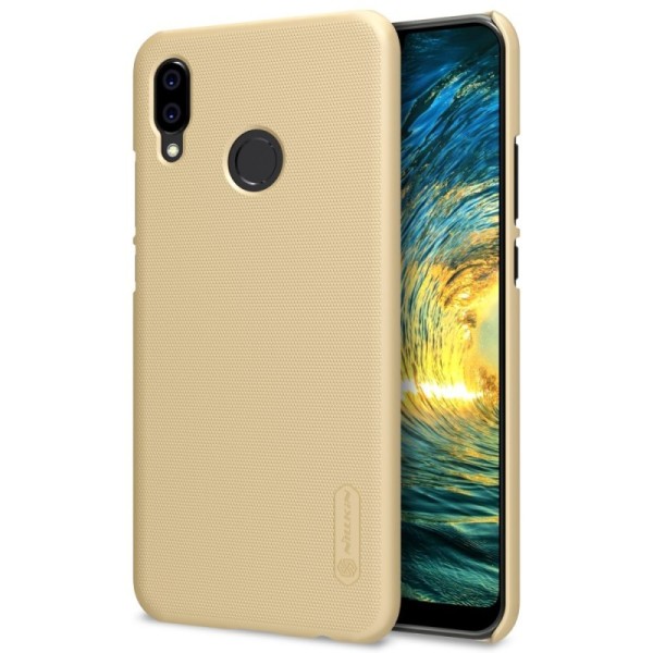 „Nillkin“ Frosted Shield futrālis - zelta + ekrāna aizsargplēve (P20 Lite)