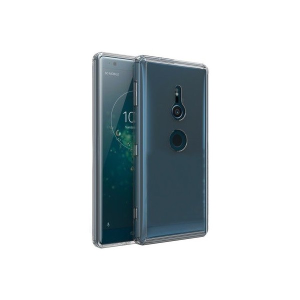 Твердый силиконовый (TPU) чехол – прозрачный (Xperia XZ2)