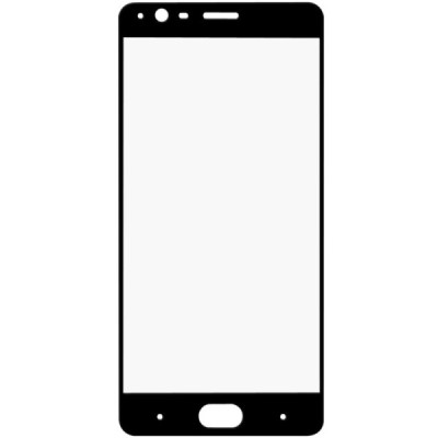 OnePlus 3 (OnePlus Three) „Mocolo“ 9H Tempered Glass усиленная защита, черное защитное стекло с полным покрытием толщиной 0,26 м